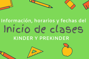 Prekinder y Kinder: Todo lo que necesitas saber para los primeros días de clases