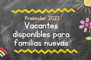 Prekinder 2023: Revisa la cantidad de vacantes para familias nuevas Prekinder 2023: Revisa la cantidad de vacantes para familias nuevas