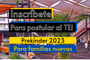 Inscríbete y comienza el proceso de postulación Prekínder 2023 Inscríbete y comienza el proceso de postulación Prekínder 2023